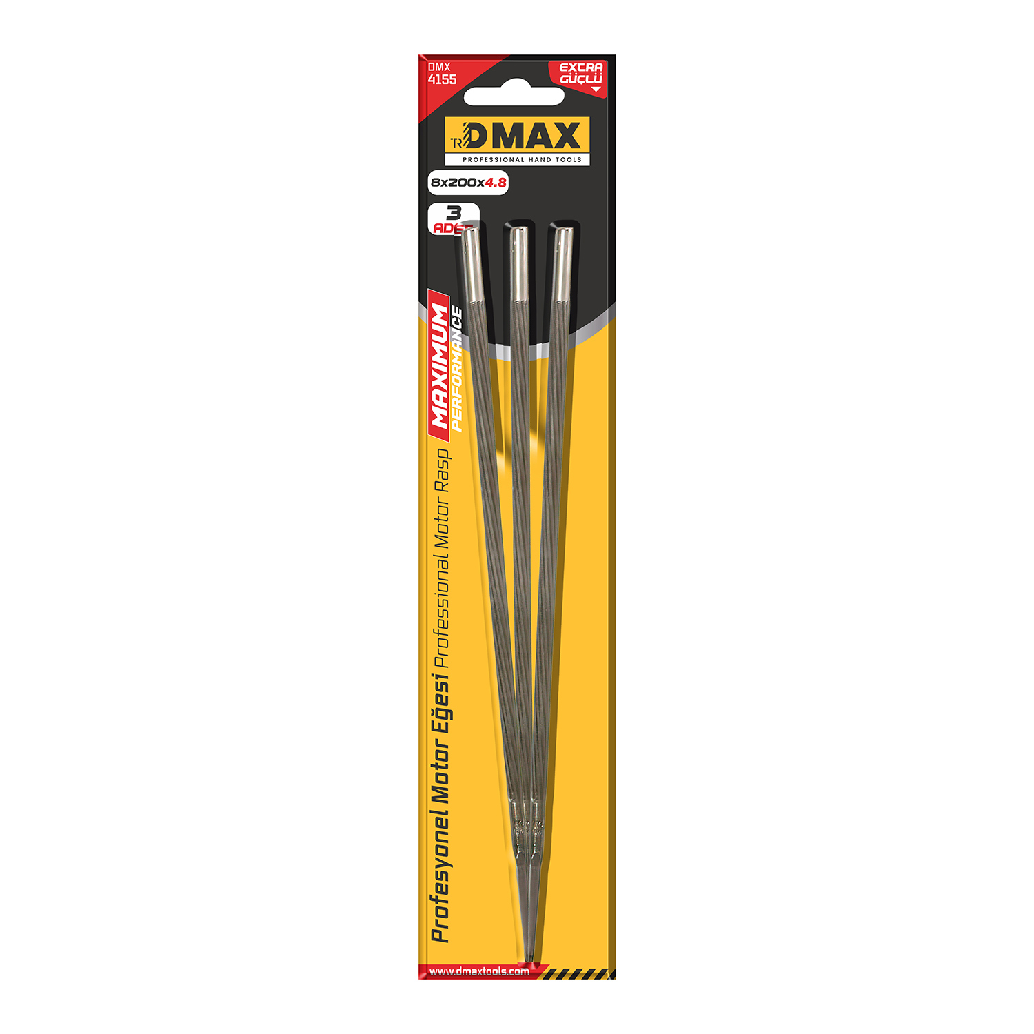 8X200MM 4.8  PROFESYONEL MOTOR EĞESİ