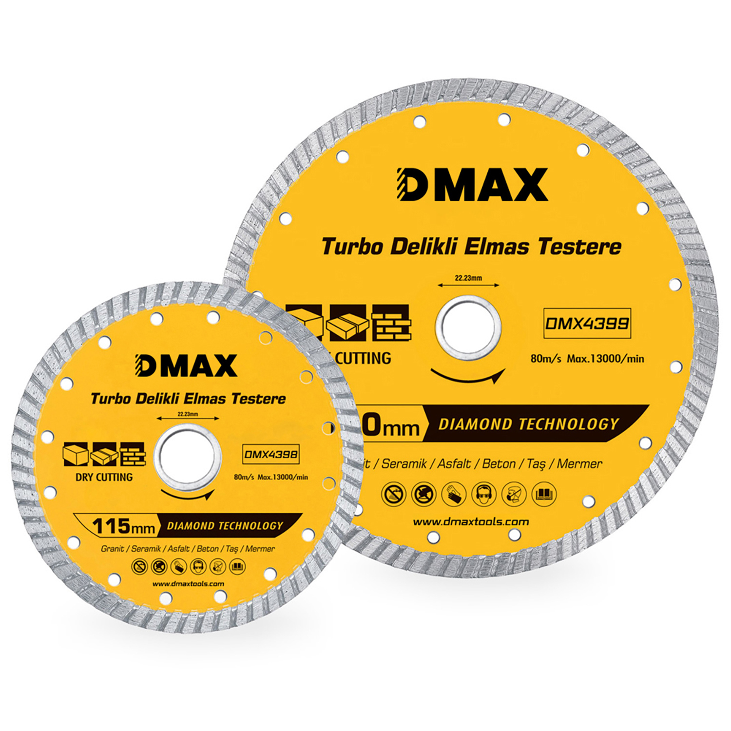 115X22 MM TURBO ELMAS TESTERE 