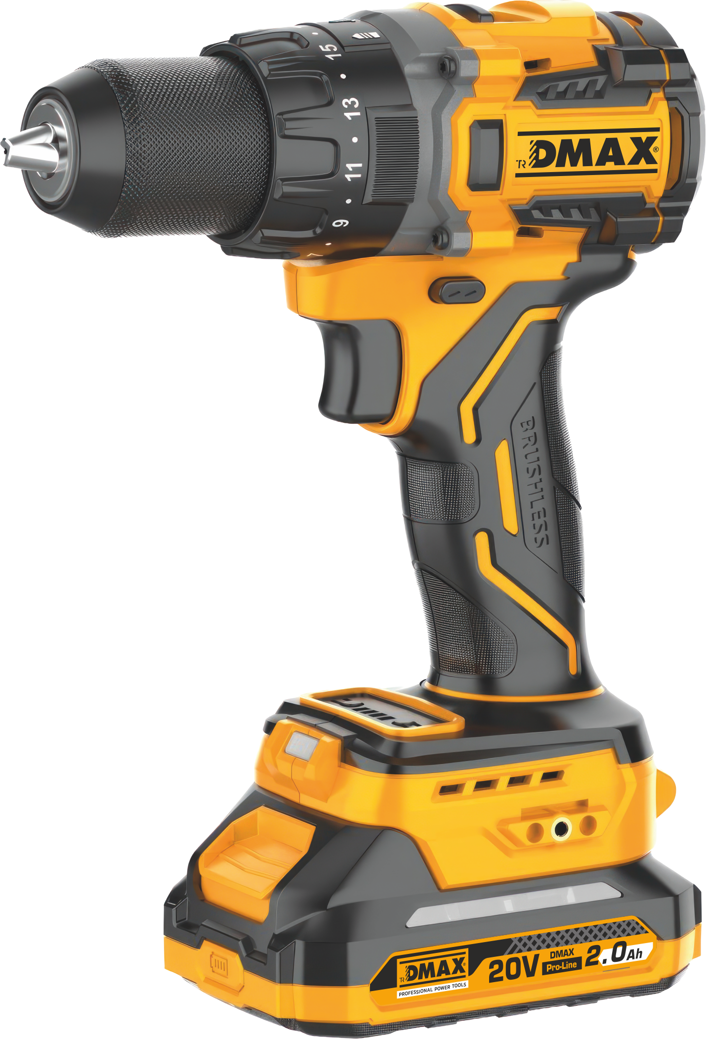 20V  2.0 AH AKÜLÜ DARBELİ MATKAP (KÖMÜRSÜZ MOTOR