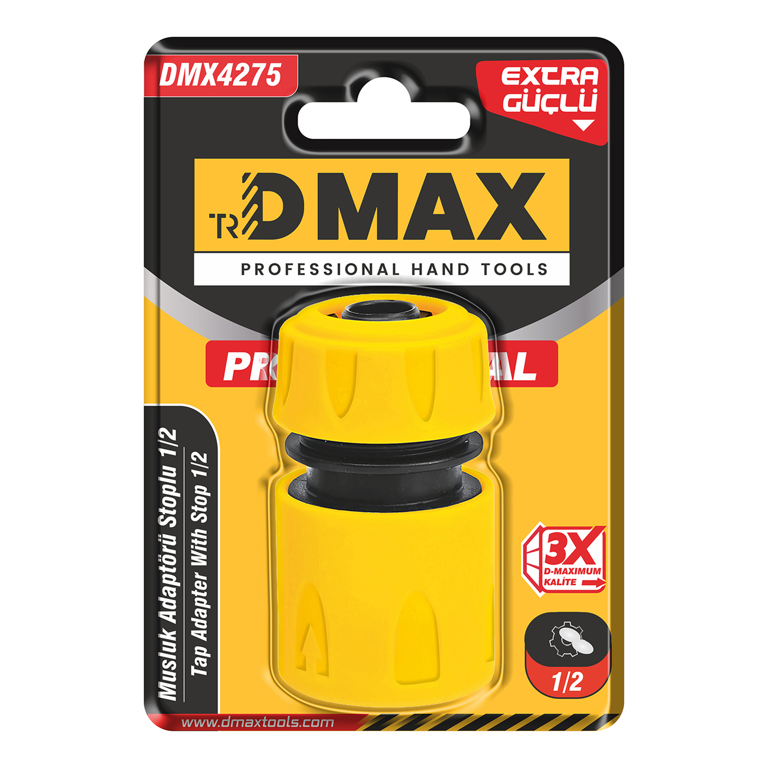 HORTUM ADAPTÖRÜ STOPLU 1/2 2