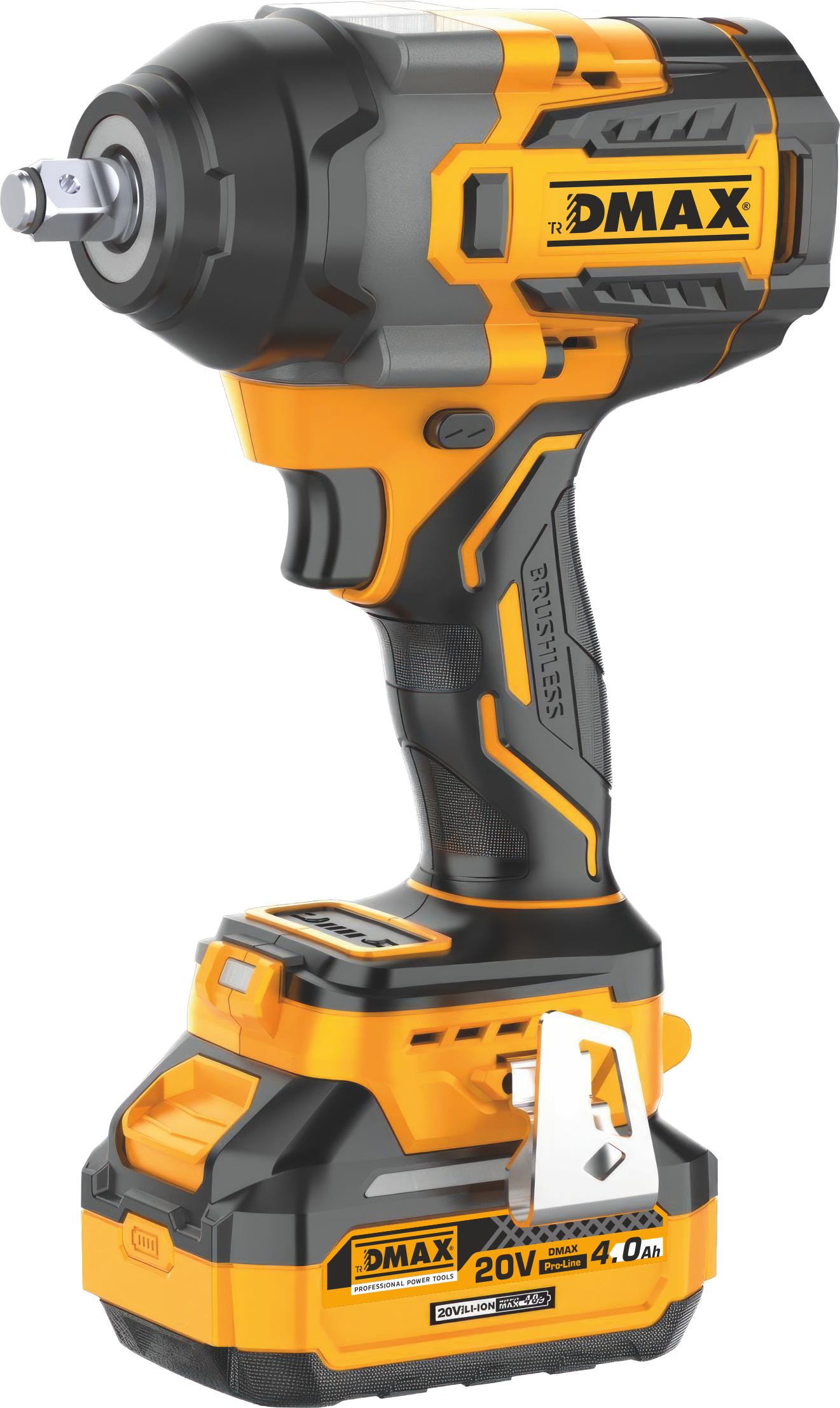 20V  4.0 AH AKÜLÜ DARBELİ SOMUN SIKMA VE SÖKME MATKAP (KÖMÜRSÜZ MOTOR) 850NM